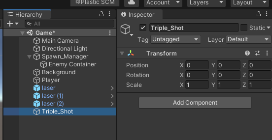 Create empty and corrected Position with zeros